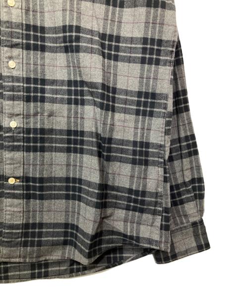 Barbour（バブアー）Barbour (バブアー) 長袖シャツ ブラック×グレー サイズ:Mの古着・服飾アイテム