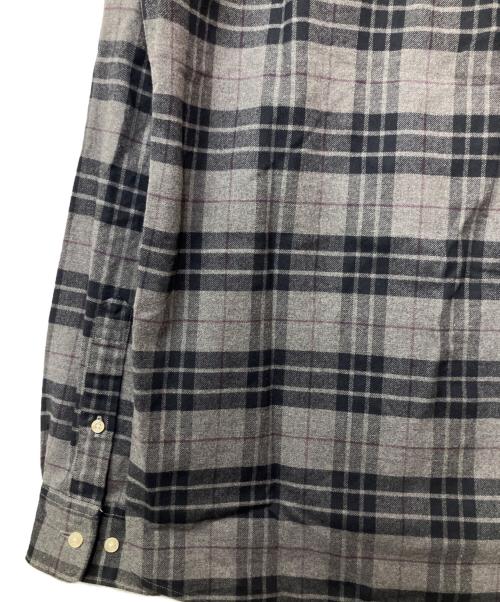 Barbour（バブアー）Barbour (バブアー) 長袖シャツ ブラック×グレー サイズ:Mの古着・服飾アイテム