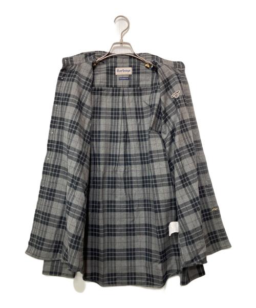 Barbour（バブアー）Barbour (バブアー) 長袖シャツ ブラック×グレー サイズ:Mの古着・服飾アイテム