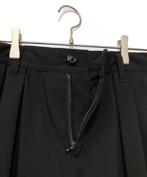 SHAREEF（シャリーフ）SHAREEF (シャリーフ) 別注サイドスナップワイドパンツ ブラック×ベージュ サイズ:1の古着・服飾アイテム