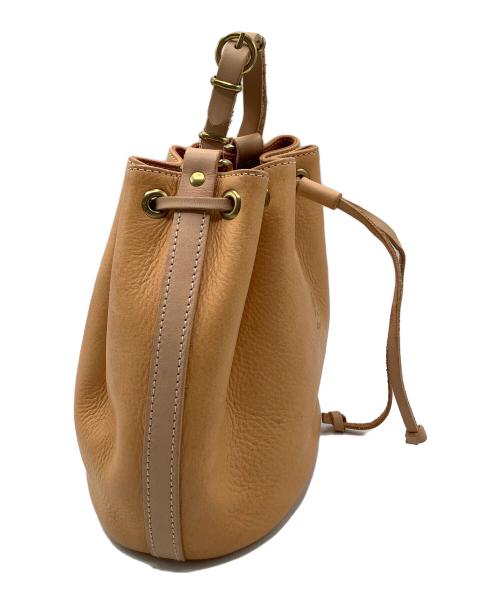 IL BISONTE（イル ビゾンテ）IL BISONTE (イル ビゾンテ) 2WAYレザーショルダーバッグ ブラウンの古着・服飾アイテム