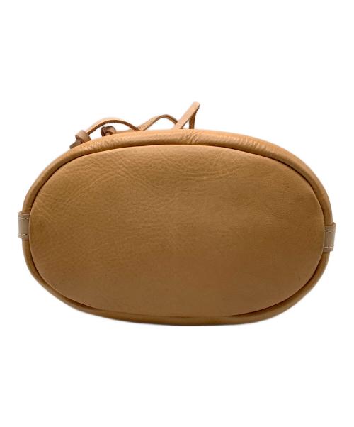 IL BISONTE（イル ビゾンテ）IL BISONTE (イル ビゾンテ) 2WAYレザーショルダーバッグ ブラウンの古着・服飾アイテム