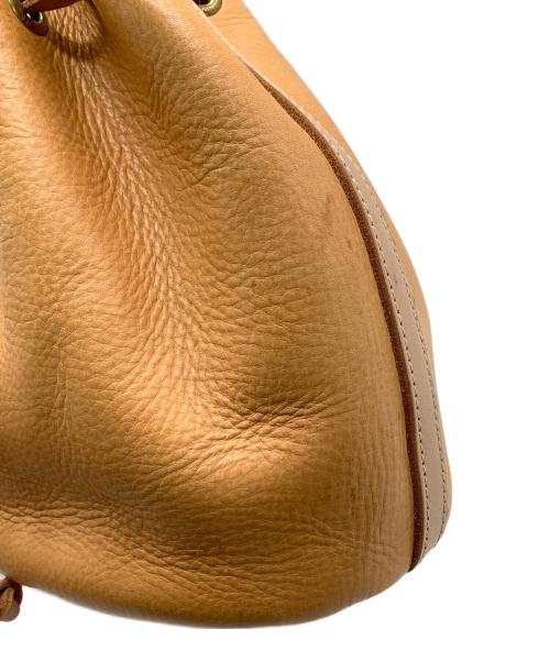 IL BISONTE（イル ビゾンテ）IL BISONTE (イル ビゾンテ) 2WAYレザーショルダーバッグ ブラウンの古着・服飾アイテム