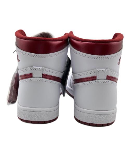 NIKE（ナイキ）NIKE (ナイキ) ハイカットスニーカー ホワイト×レッド サイズ:26.5cm 未使用品の古着・服飾アイテム