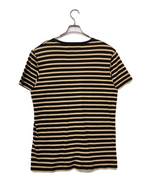 NEIGHBORHOOD（ネイバーフッド）NEIGHBORHOOD (ネイバーフッド) ポケットTシャツ イエロー×ブラック サイズ:Lの古着・服飾アイテム