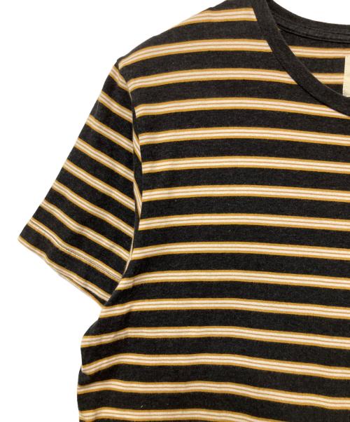 NEIGHBORHOOD（ネイバーフッド）NEIGHBORHOOD (ネイバーフッド) ポケットTシャツ イエロー×ブラック サイズ:Lの古着・服飾アイテム