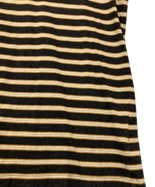 NEIGHBORHOOD（ネイバーフッド）NEIGHBORHOOD (ネイバーフッド) ポケットTシャツ イエロー×ブラック サイズ:Lの古着・服飾アイテム