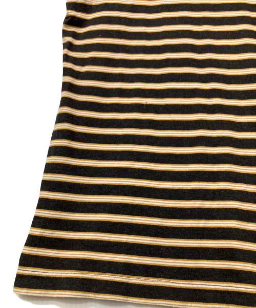 NEIGHBORHOOD（ネイバーフッド）NEIGHBORHOOD (ネイバーフッド) ポケットTシャツ イエロー×ブラック サイズ:Lの古着・服飾アイテム