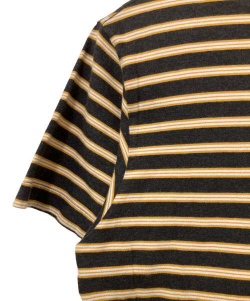 NEIGHBORHOOD（ネイバーフッド）NEIGHBORHOOD (ネイバーフッド) ポケットTシャツ イエロー×ブラック サイズ:Lの古着・服飾アイテム