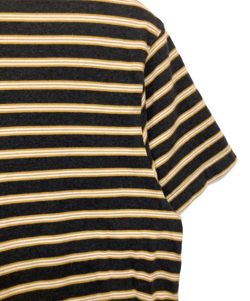 NEIGHBORHOOD（ネイバーフッド）NEIGHBORHOOD (ネイバーフッド) ポケットTシャツ イエロー×ブラック サイズ:Lの古着・服飾アイテム