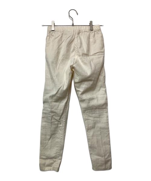 Veritecoeur（ヴェリテクール）Veritecoeur (ヴェリテクール) サブリナストレッチパンツ ホワイト サイズ:Lの古着・服飾アイテム