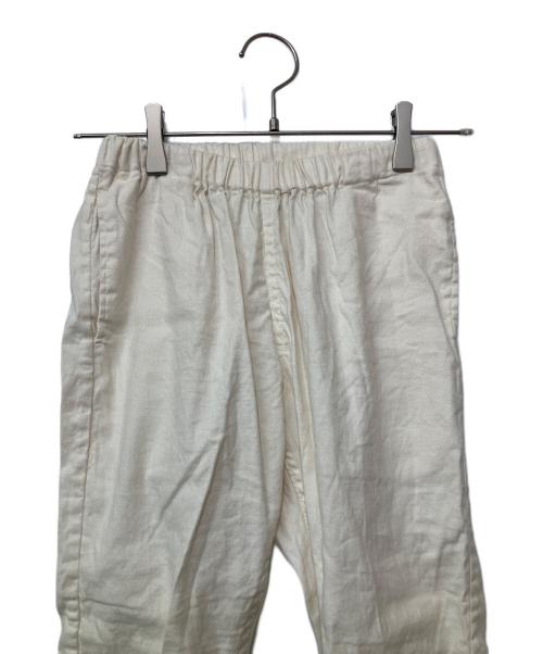 Veritecoeur（ヴェリテクール）Veritecoeur (ヴェリテクール) サブリナストレッチパンツ ホワイト サイズ:Lの古着・服飾アイテム