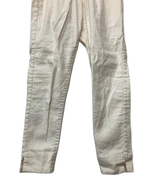 Veritecoeur（ヴェリテクール）Veritecoeur (ヴェリテクール) サブリナストレッチパンツ ホワイト サイズ:Lの古着・服飾アイテム