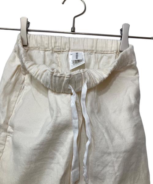 Veritecoeur（ヴェリテクール）Veritecoeur (ヴェリテクール) サブリナストレッチパンツ ホワイト サイズ:Lの古着・服飾アイテム