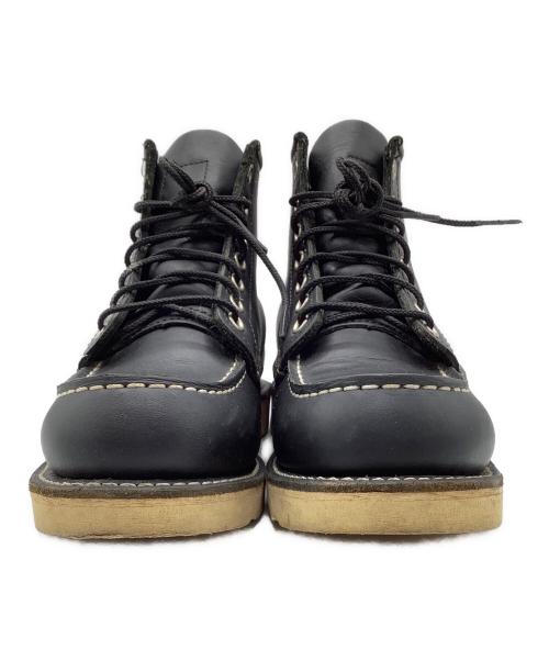 RED WING（レッドウィング）RED WING (レッドウィング) 6-inch Classic Moc　ブーツ ブラック サイズ:22.5の古着・服飾アイテム