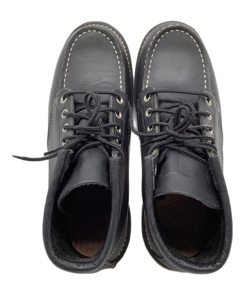 RED WING（レッドウィング）RED WING (レッドウィング) 6-inch Classic Moc　ブーツ ブラック サイズ:22.5の古着・服飾アイテム