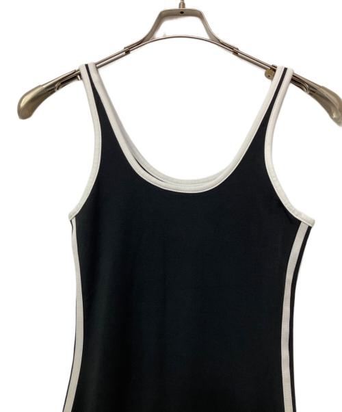 adidas（アディダス）adidas (アディダス) キャミソールワンピース ブラック サイズ:Mの古着・服飾アイテム