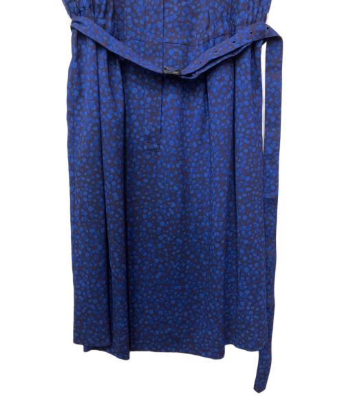 BURBERRY LONDON（バーバリーロンドン）BURBERRY LONDON (バーバリーロンドン) 半袖ワンピース ブルー サイズ:44の古着・服飾アイテム