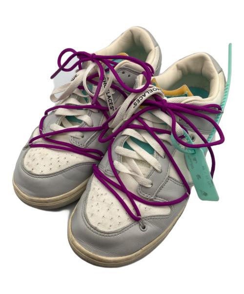 NIKE（ナイキ）NIKE (ナイキ) OFFWHITE (オフホワイト) スニーカー ホワイト×グレー サイズ:28cmの古着・服飾アイテム