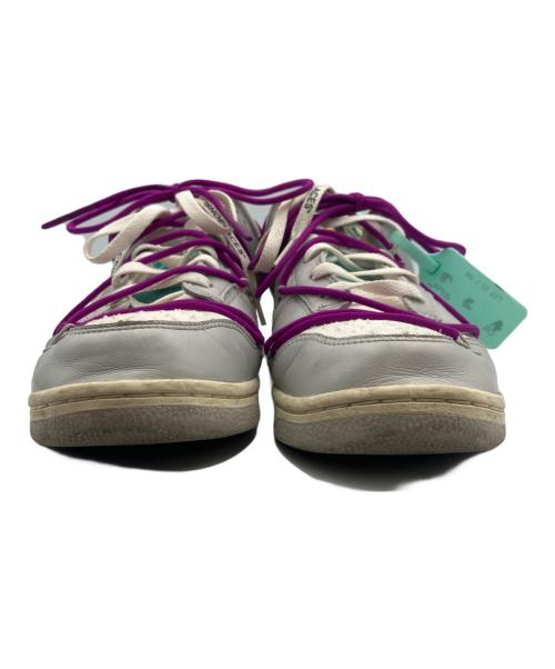 NIKE（ナイキ）NIKE (ナイキ) OFFWHITE (オフホワイト) スニーカー ホワイト×グレー サイズ:28cmの古着・服飾アイテム