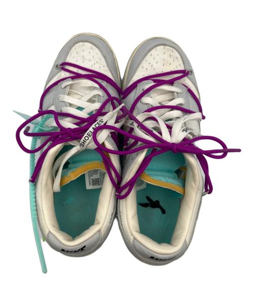 NIKE（ナイキ）NIKE (ナイキ) OFFWHITE (オフホワイト) スニーカー ホワイト×グレー サイズ:28cmの古着・服飾アイテム