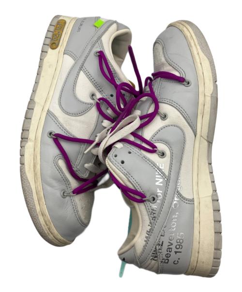 NIKE（ナイキ）NIKE (ナイキ) OFFWHITE (オフホワイト) スニーカー ホワイト×グレー サイズ:28cmの古着・服飾アイテム