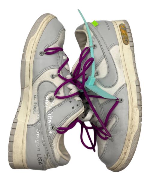 NIKE（ナイキ）NIKE (ナイキ) OFFWHITE (オフホワイト) スニーカー ホワイト×グレー サイズ:28cmの古着・服飾アイテム