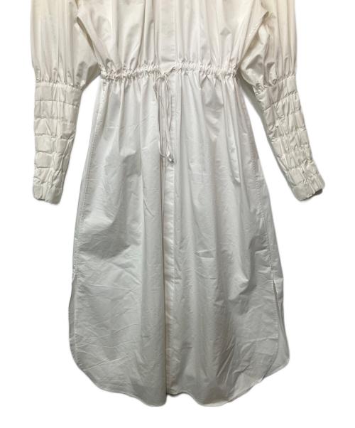 HYKE（ハイク）HYKE (ハイク) シャツワンピース ホワイト サイズ:1の古着・服飾アイテム