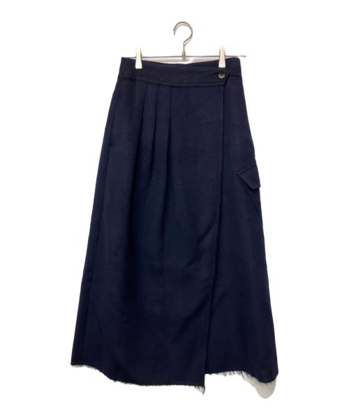 CINOH（チノ）CINOH (チノ) スカート ネイビー サイズ:36の古着・服飾アイテム