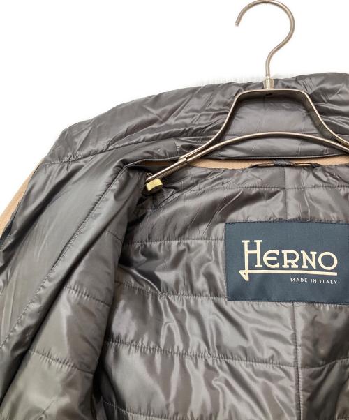HERNO（ヘルノ）HERNO (ヘルノ) チェスターコート ベージュ サイズ:42 未使用品の古着・服飾アイテム