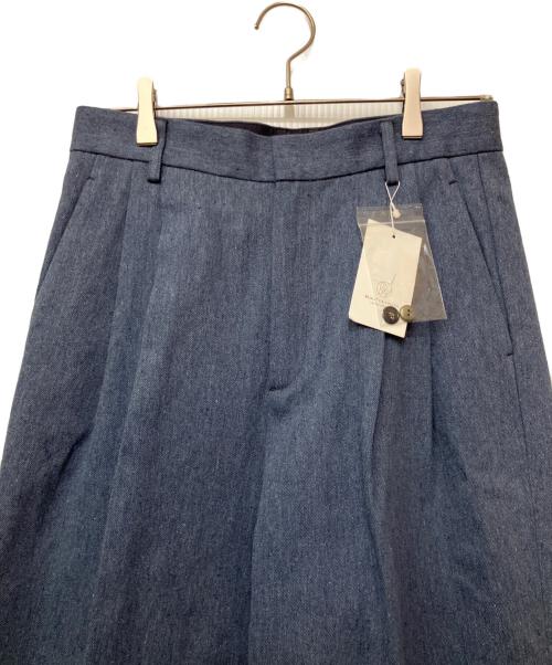 BEAUTY&YOUTH UNITED ARROWS（ビューティーアンドユースユナイテッドアローズ）BEAUTY&YOUTH UNITED ARROWS (ビューティーアンドユースユナイテッドアローズ) ワイドデニムパンツ インディゴ サイズ:M 未使用品の古着・服飾アイテム
