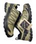 中古・古着 SALOMON (サロモン) ローカットスニーカー カーキ×ブラック サイズ:26.5 未使用品：14000円