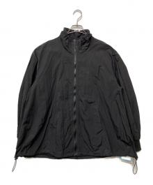 chignon（シニヨン）の古着「ボリュームスリーブウインドブレーカー」｜ブラック