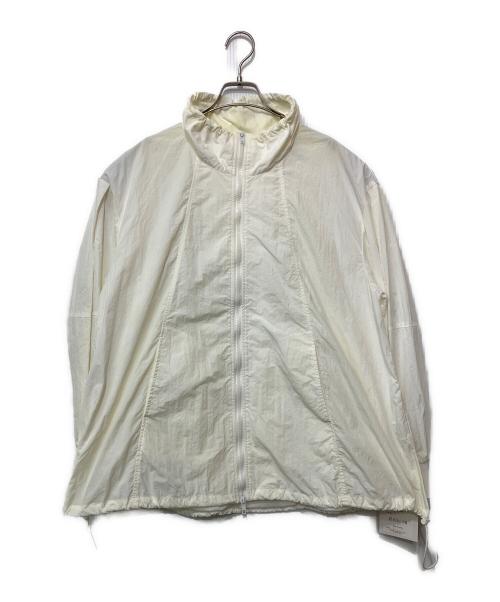 chignon（シニヨン）chignon (シニヨン) ボリュームスリーブウインドブレーカー ホワイト サイズ:FREE 未使用品の古着・服飾アイテム