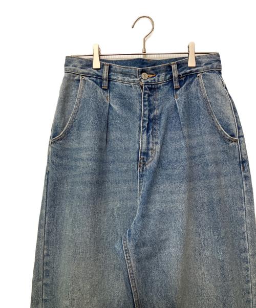 YENN（イエン）YENN (イエン) デニムパンツ ブルー サイズ:40の古着・服飾アイテム