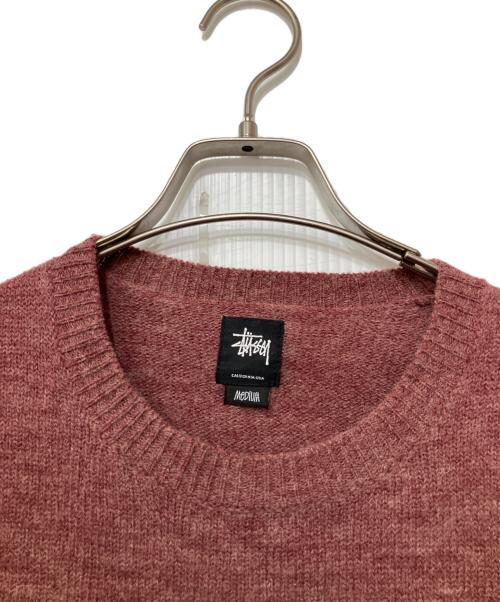 stussy（ステューシー）stussy (ステューシー) ニット ブラウン サイズ:Mの古着・服飾アイテム