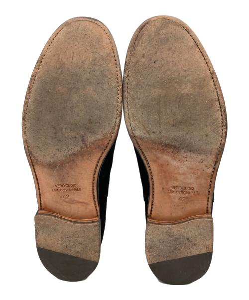 POLPETTA（ポルペッタ）POLPETTA (ポルペッタ) サイドゴアブーツ ブラック サイズ:42の古着・服飾アイテム