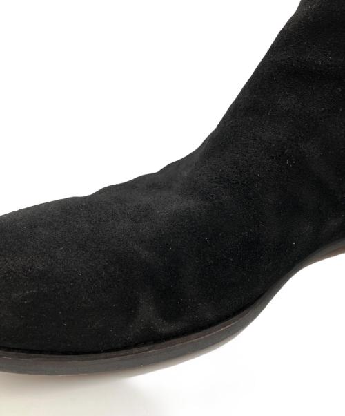 POLPETTA（ポルペッタ）POLPETTA (ポルペッタ) サイドゴアブーツ ブラック サイズ:42の古着・服飾アイテム