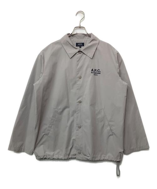 A.P.C.（アーペーセー）A.P.C. (アーペーセー) コーチジャケット グレー サイズ:Sの古着・服飾アイテム