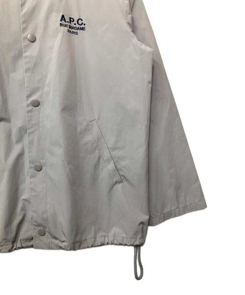 A.P.C.（アーペーセー）A.P.C. (アーペーセー) コーチジャケット グレー サイズ:Sの古着・服飾アイテム