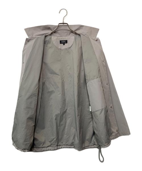 A.P.C.（アーペーセー）A.P.C. (アーペーセー) コーチジャケット グレー サイズ:Sの古着・服飾アイテム