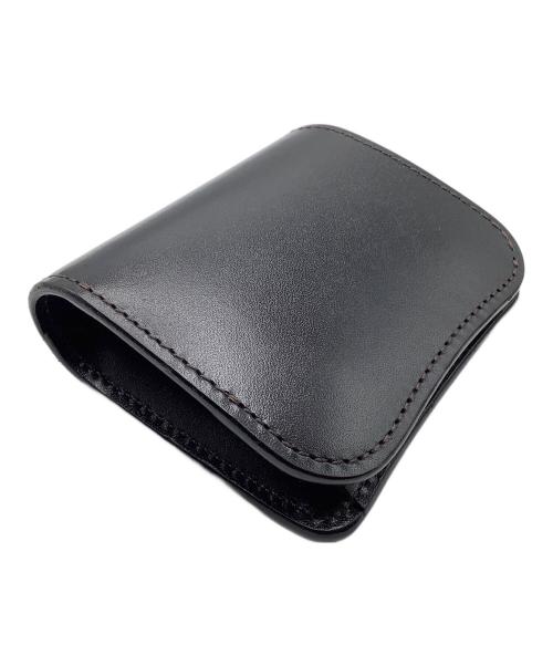 WILDSWANS（ワイルドスワンズ）WILDSWANS (ワイルドスワンズ) PALM V2 2つ折り財布 ブラックの古着・服飾アイテム