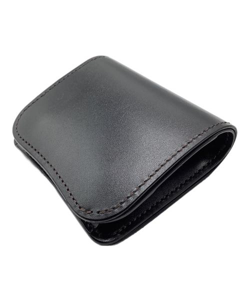 WILDSWANS（ワイルドスワンズ）WILDSWANS (ワイルドスワンズ) PALM V2 2つ折り財布 ブラックの古着・服飾アイテム