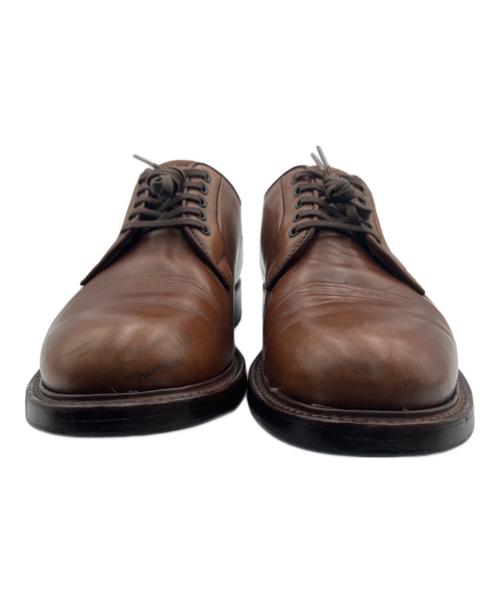 WHEEL ROBE（ウィールローブ）WHEEL ROBE (ウィールローブ) プレーントゥシューズ ブラウン サイズ:26.0cmの古着・服飾アイテム