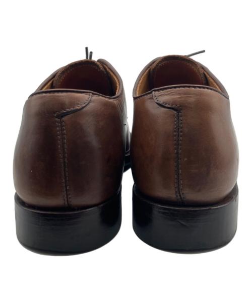 WHEEL ROBE（ウィールローブ）WHEEL ROBE (ウィールローブ) プレーントゥシューズ ブラウン サイズ:26.0cmの古着・服飾アイテム