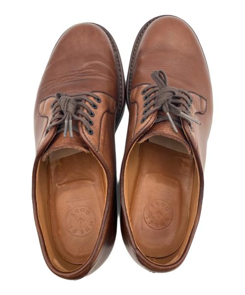 WHEEL ROBE（ウィールローブ）WHEEL ROBE (ウィールローブ) プレーントゥシューズ ブラウン サイズ:26.0cmの古着・服飾アイテム