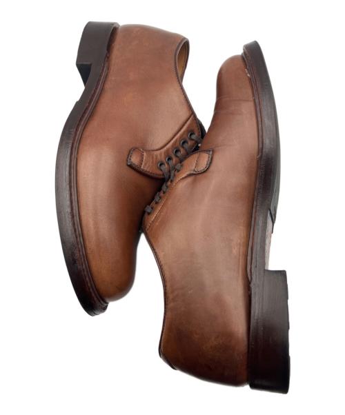 WHEEL ROBE（ウィールローブ）WHEEL ROBE (ウィールローブ) プレーントゥシューズ ブラウン サイズ:26.0cmの古着・服飾アイテム