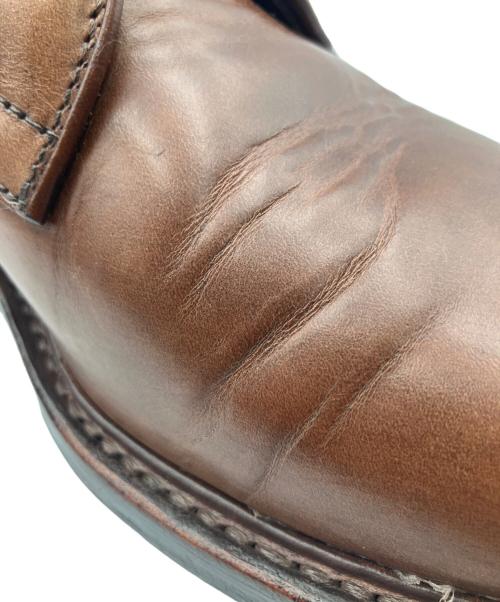 WHEEL ROBE（ウィールローブ）WHEEL ROBE (ウィールローブ) プレーントゥシューズ ブラウン サイズ:26.0cmの古着・服飾アイテム