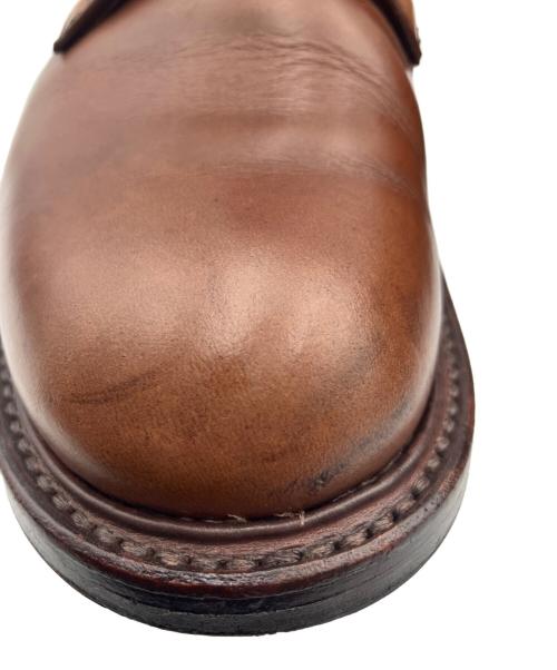 WHEEL ROBE（ウィールローブ）WHEEL ROBE (ウィールローブ) プレーントゥシューズ ブラウン サイズ:26.0cmの古着・服飾アイテム