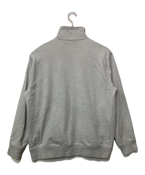 PALACE（パレス）PALACE (パレス) ハーフジップスウェット ライトグレー サイズ:Lの古着・服飾アイテム